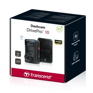 Transcend กล้องติดรถยนต์ DrivePro10 :Memory Card 64GB  รับปร…
