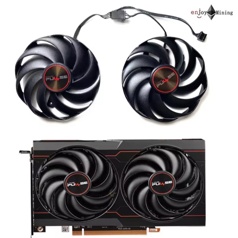 พัดลมการ์ดจอ SAPPHIRE RX 6600 6600XT PULSE Platinum Edition graphics card fan CF9010H12D