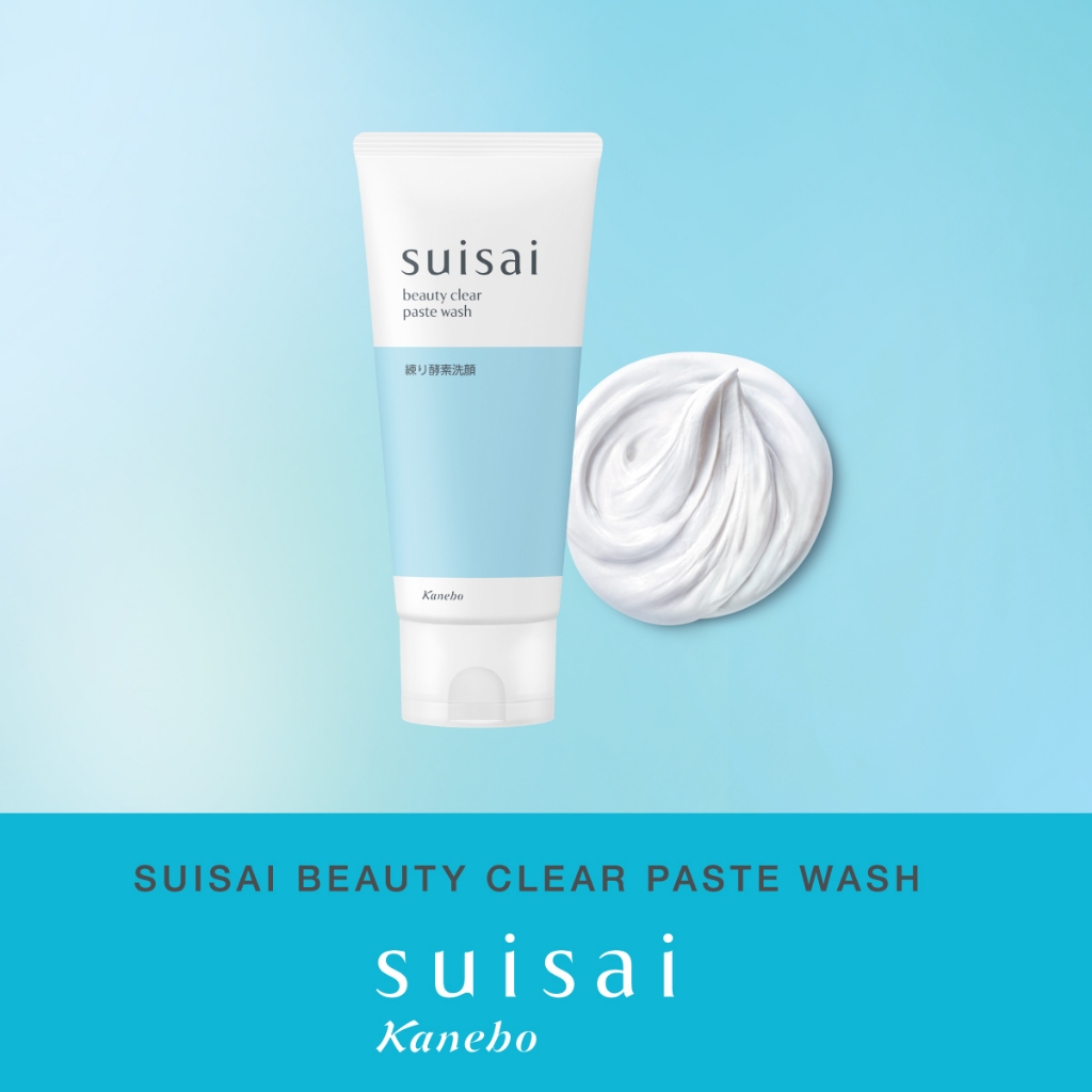 โฟมล้างหน้า SUISAI BEAUTY CLEAR PASTE WASH ครีมคลีนเซอร์สูตรพิเศษ