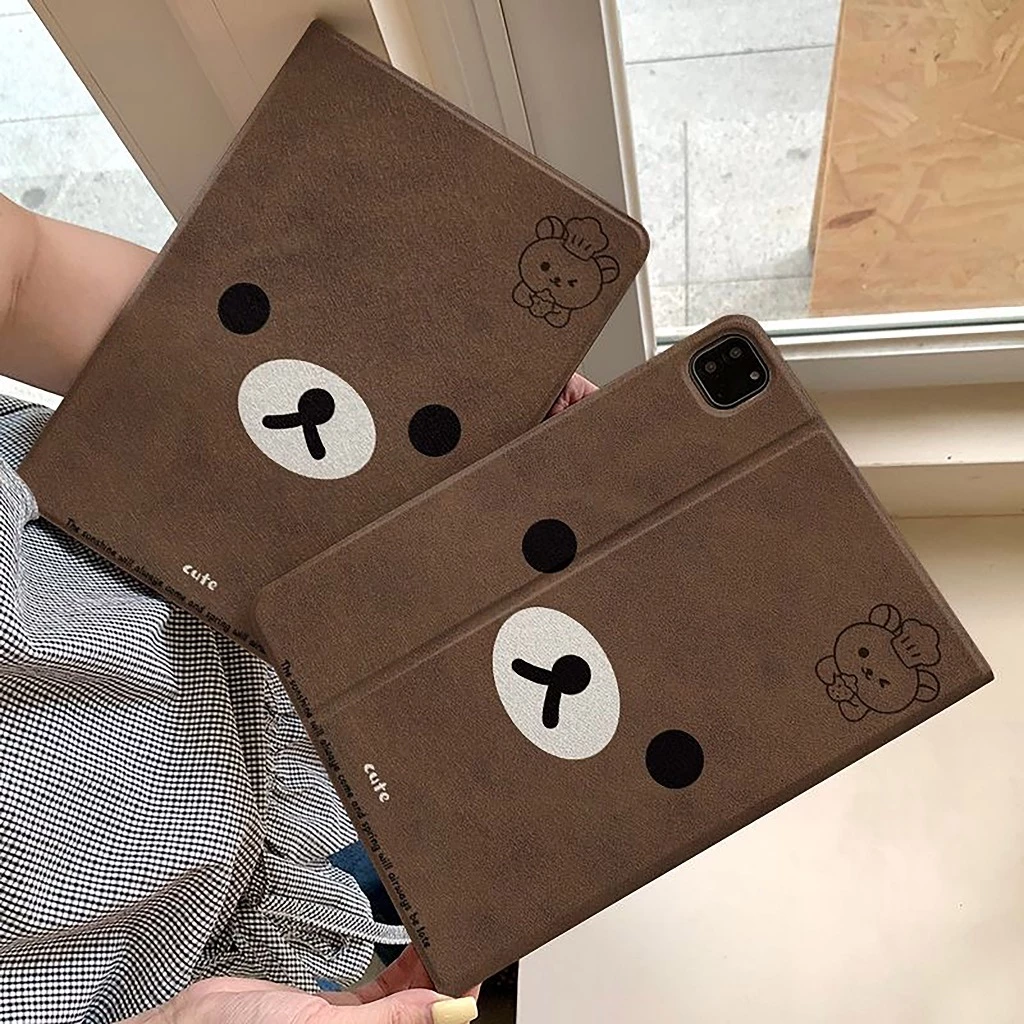 ⭐พร้อมส่ง⭐เคส Samsung Tab A9+ S9 S9FE case Samsung Tab ริลัคคุมะ S10+ S10FE มีที่ใส่ปากกา S6 Lite S8