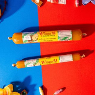 ทุเรียนกวน ตราแม่นงเยาว์ขนาด 100กรัม และ 250กรัม