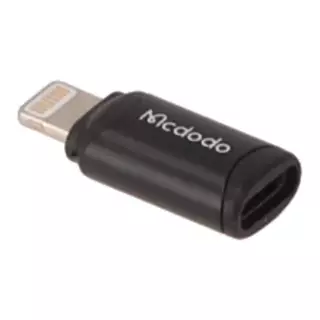 ตัวแปลง MCDODO USB-C to Lightning Connector (3.0A) Black by Banana IT