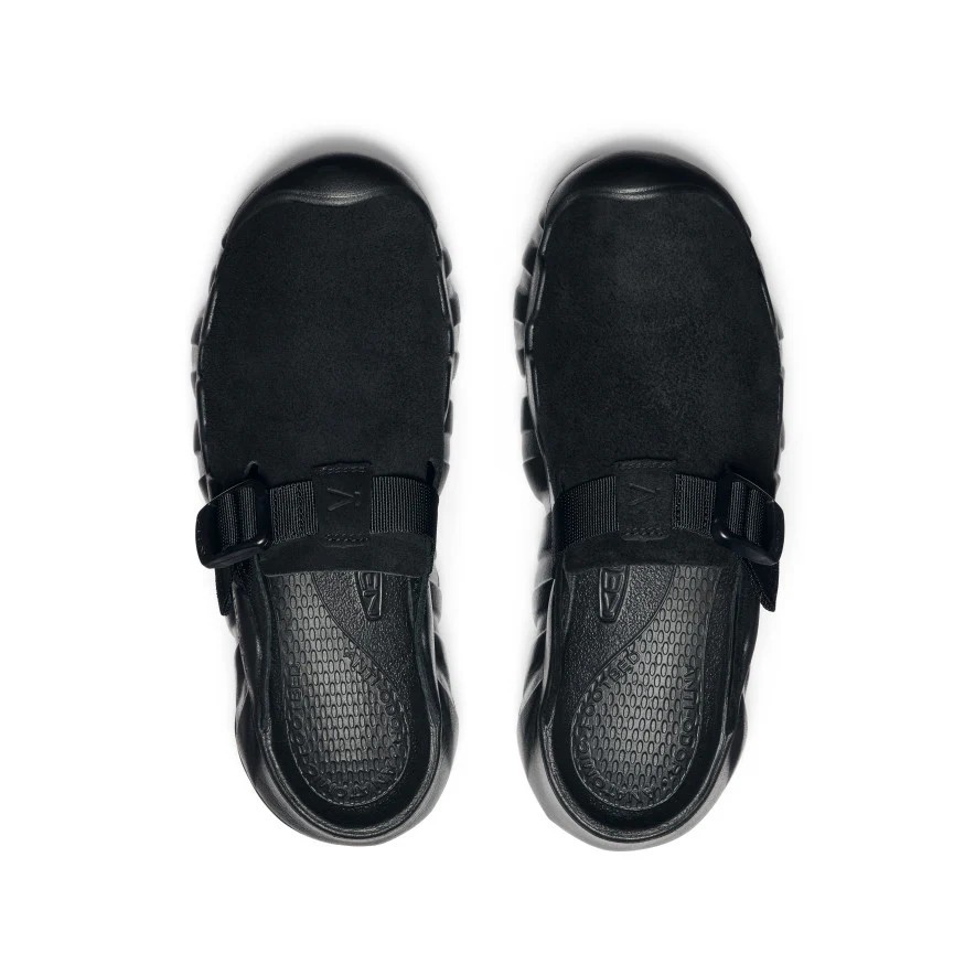 KEEN حذاء Hyperport Clog جلد — أسود — صورة 5