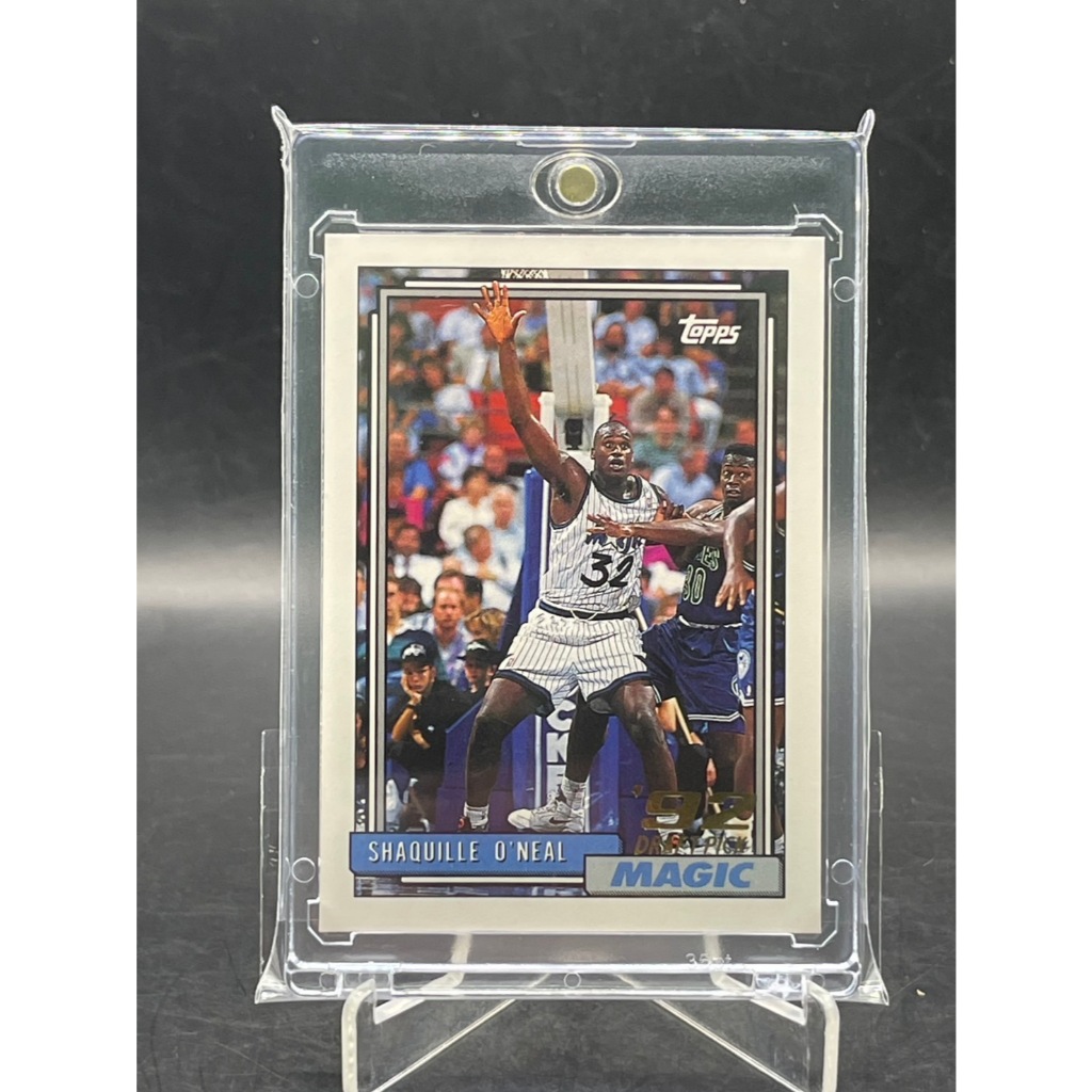 1992-93 Topps Shaquille O’Neal Rookie Card #362 Orlando Magic