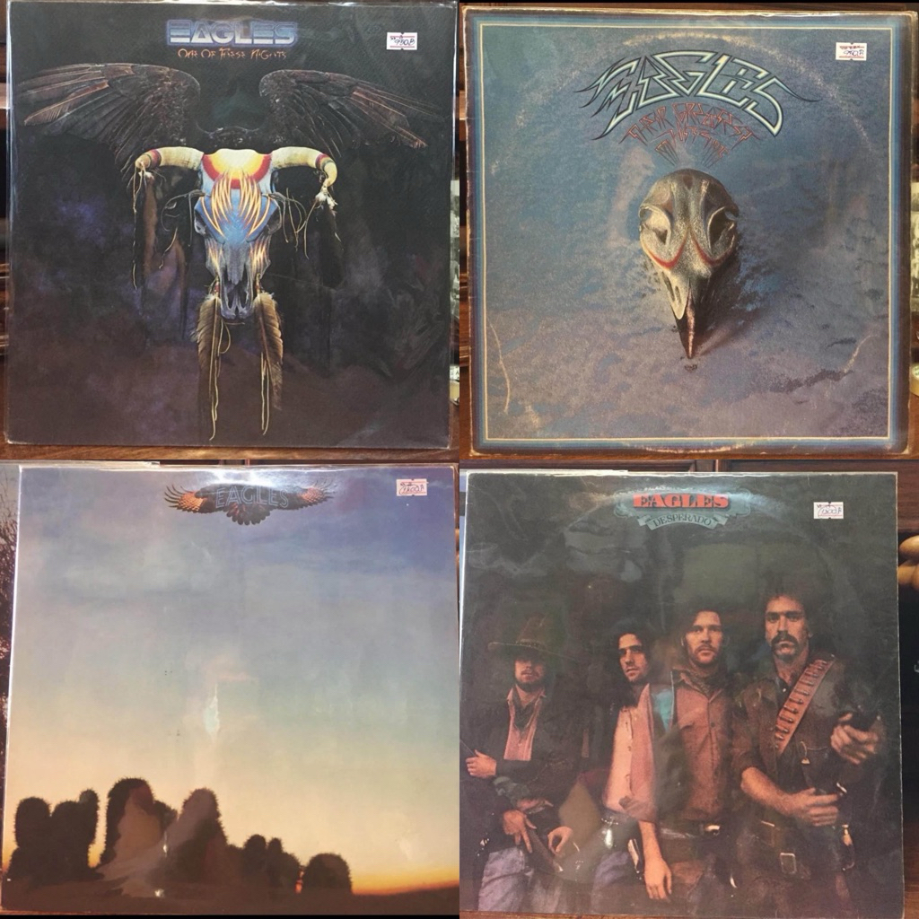 แผ่นเสียง Eagles vinyl