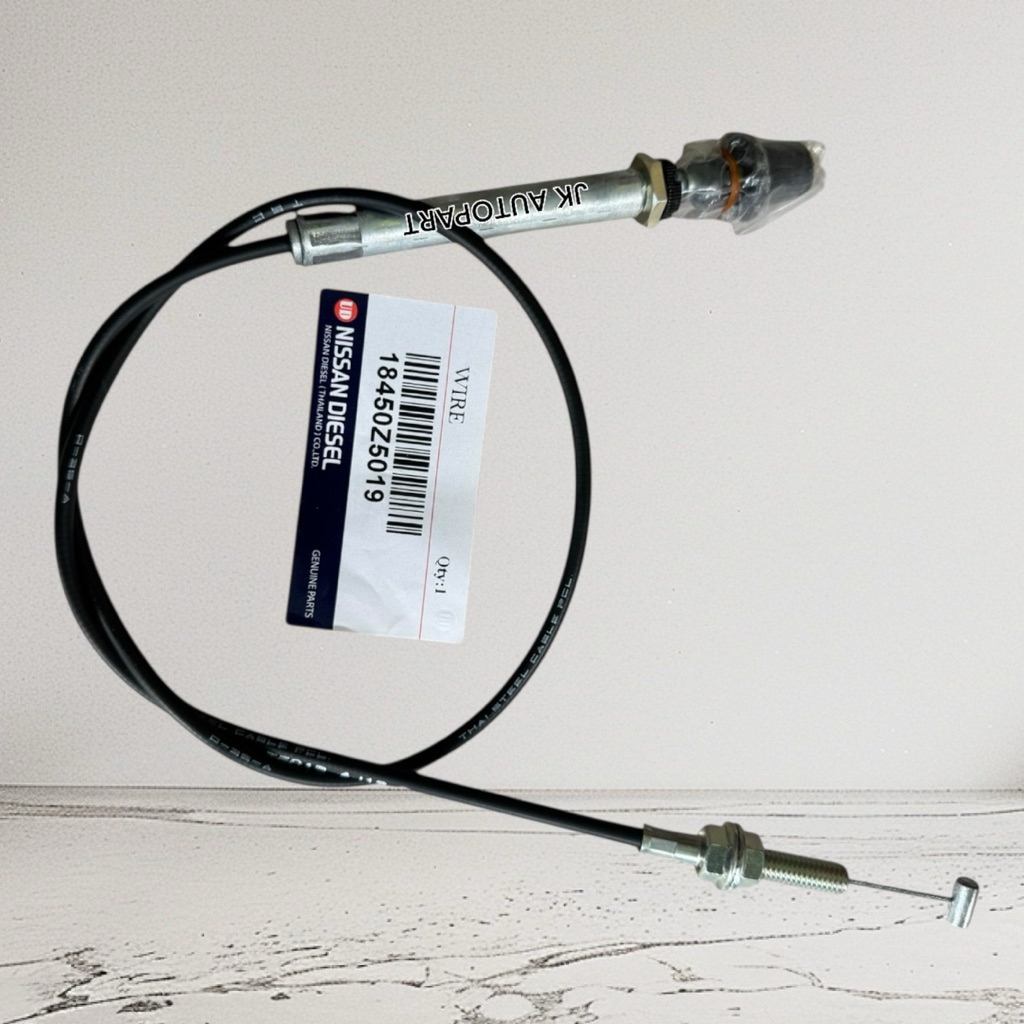 แท้ๆเบิกศูนย์ สายตั้งเครื่อง NISSAN UD CW430 18450-Z5019L สายคันเร่งเครื่องนิสสัน/EGNHK