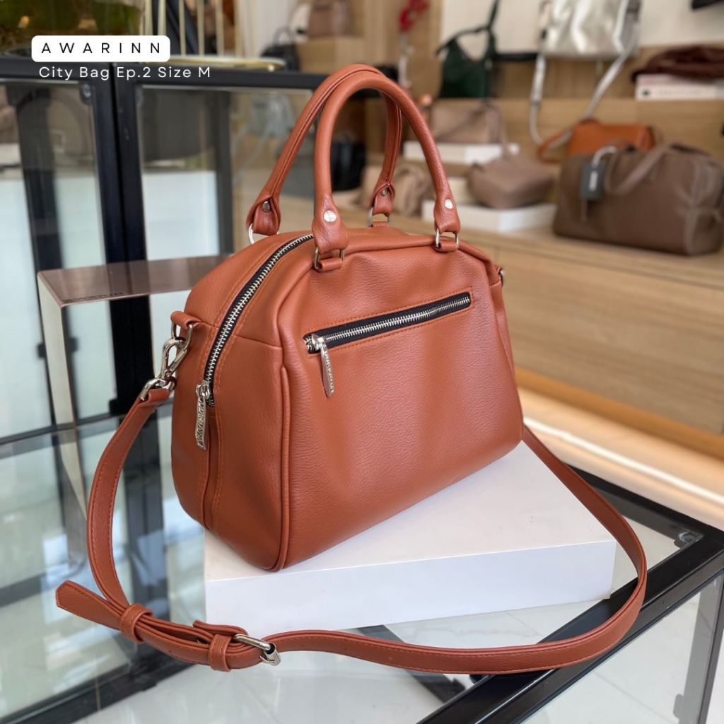AWARINN กระเป๋าสะพายข้าง City bag Ep.2 / Size M  กระเป๋าทนทาน กันน้ำ เบา ไม่ต้องเปลี่ยนบ่อย - รูปที่ 6