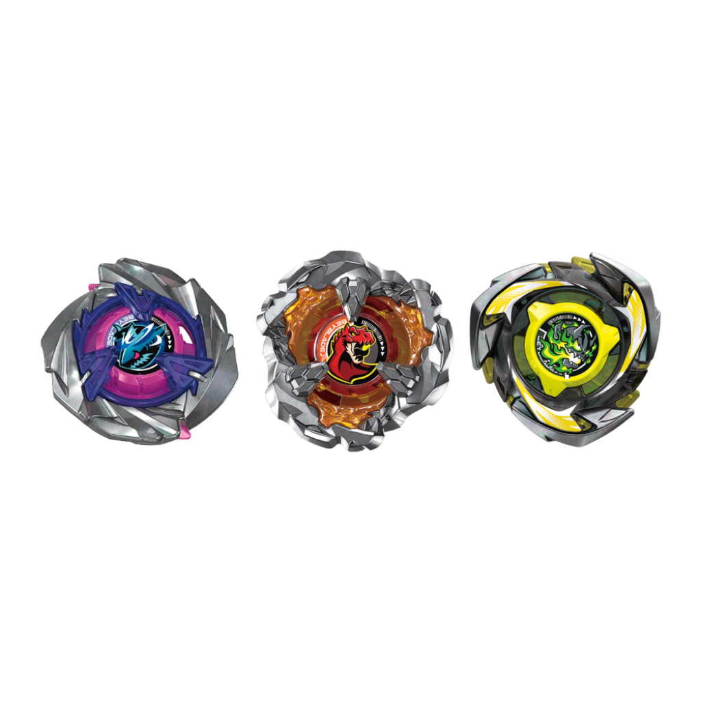 [พร้อมส่งแบบแยก] เบย์เบลด Beyblade X UX-15 : SharkScale Deck Set