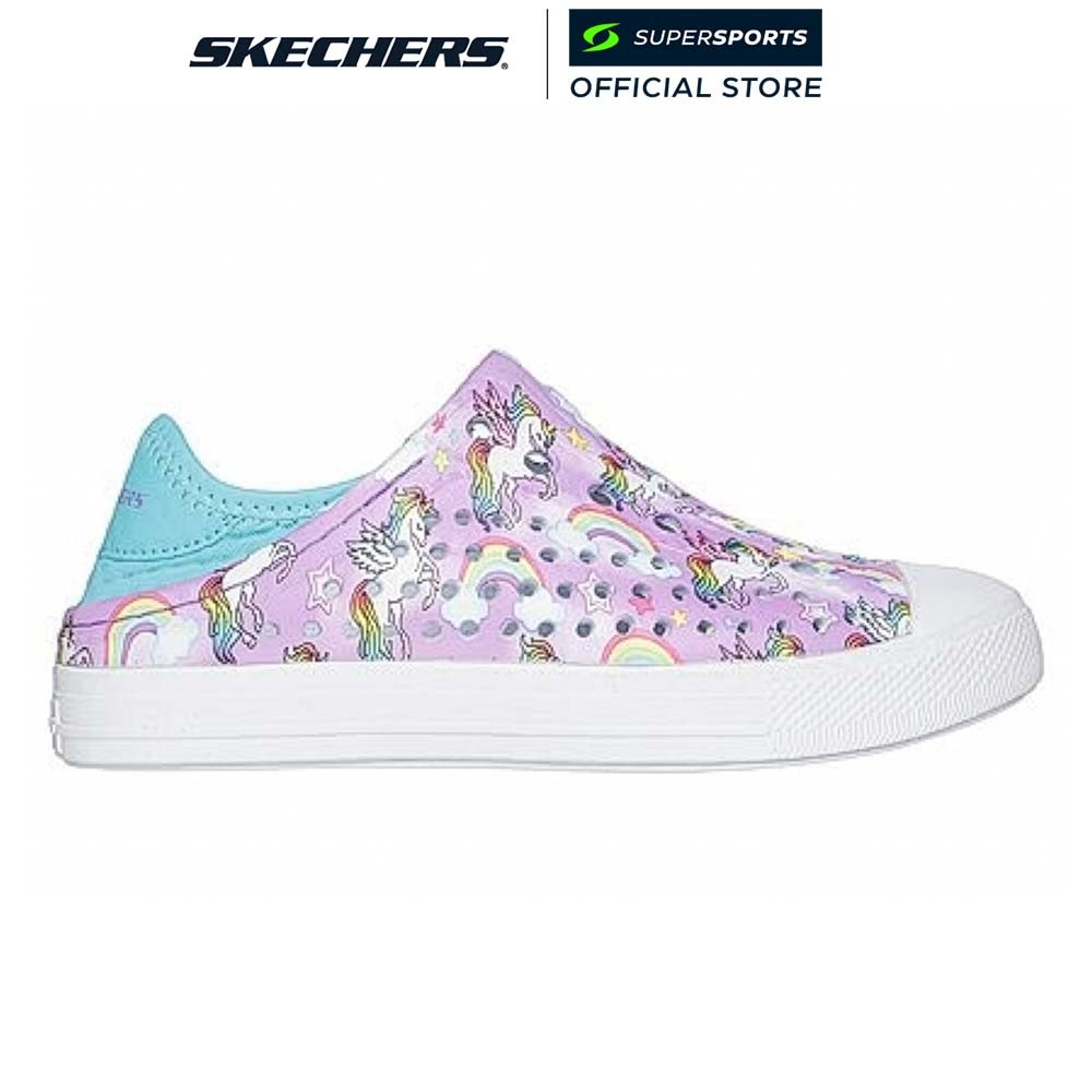 SKECHERS Foamies®: Guzman Steps รองเท้าลำลองเด็กผู้หญิง