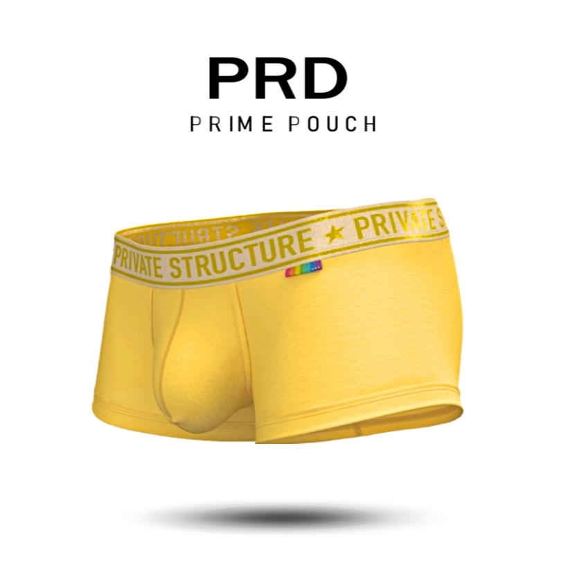 [SPECIAL OFFER] Private Structure กางเกงชั้นในชาย รุ่น PRD Mid Waist Trunk - Honeyburst Yellow [4386]