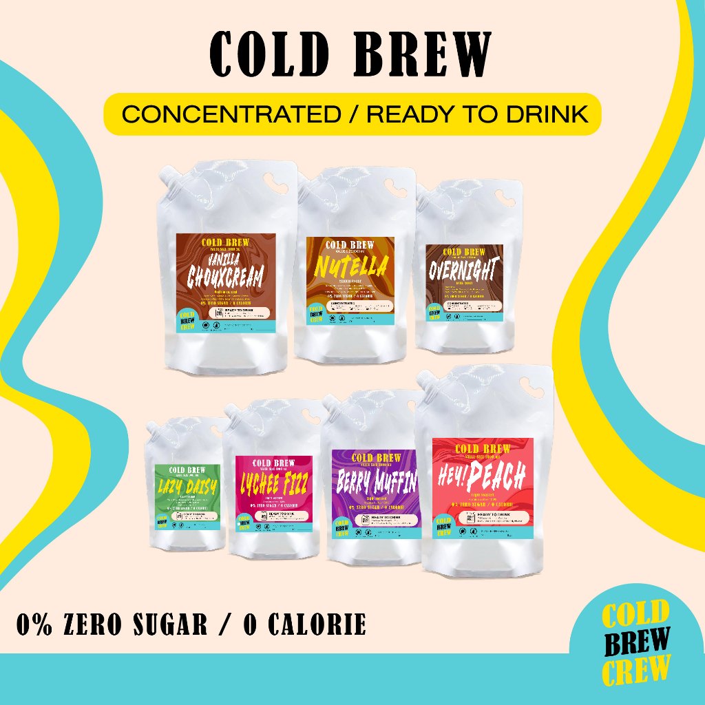 ส่งด่วน กาแฟColdbrew กาแฟสกัดเย็นพร้อมดื่ม มีให้หลากหลายรสชาติ หลายระดับการคั่ว ขนาดสุดคุ้ม 1000 Ml.