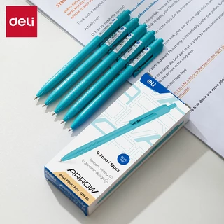 ปากกาลูกลื่น Deli รุ่น Q24 เขียนลื่น ไม่มีสะดุด เหมาะกับการเขียน ขนาด 0.7mm (จำหน่าย 1 ด้าม)