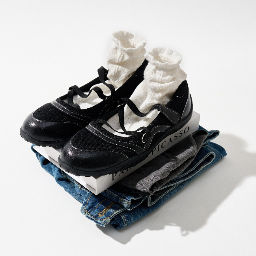 MellowCo รองเท้าผ้าใบแฟชั่น Ballet Sneaker รุ่น Rora M3-H5008