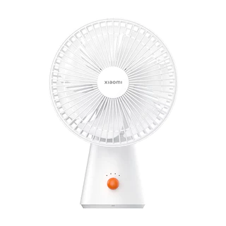 (NEW) Xiaomi Rechargeable Mini Fan การใช้งานได้นาน18.5 | การใช้งานได้แบบ มือถือ + ตั้งพื้น | เสียงรบกวนต่ำ 34dB