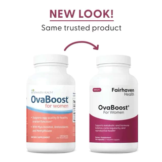 พร้อมส่ง 🌟 บำรุงไข่ Ovaboost​ exp​ 2029 ระวังของเลียนแบบ