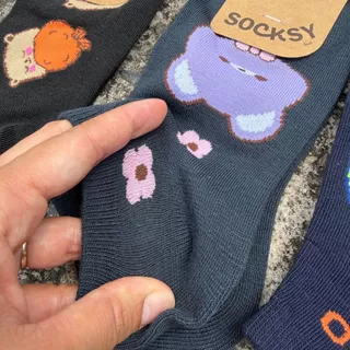 ถุงเท้าข้อสั้น Socksy รุ่น PJ 1 แพ็ค 12 คู่ เลือกลายด้านใน ไม่สุ่ม