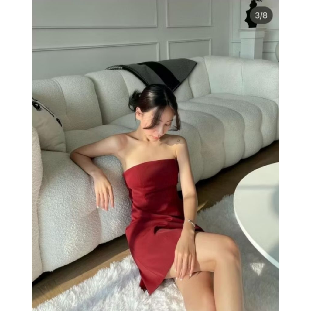 มินิเดรสเกาะอก TCStore.bkk