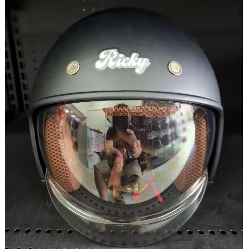 ALTRAX หมวกกันน็อค รุ่น Ricky คลาสสิก วินเทจ