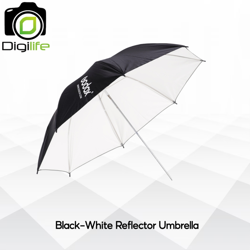 Godox Umbrella UB-004 - Black & White Reflector 84cm./ 101cm. ร่มสะท้อน ขาว-ดำ รูปที่ 7