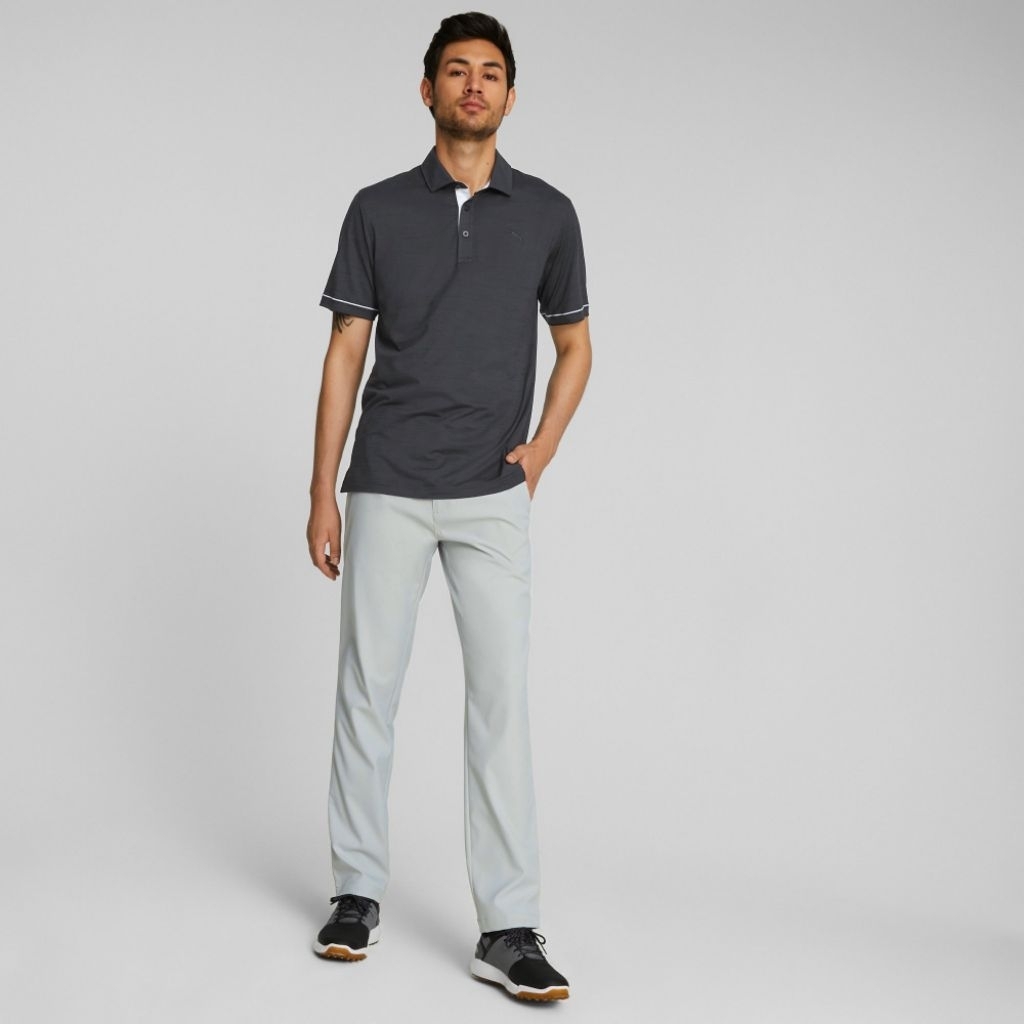 PUMA 101 EVO Golf Pants กางเกงกีฬา กางเกงขายาว สีเทา ash gray