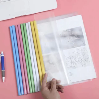 แฟ้ม ปกพลาสติก รายงาน เอกสาร ใส สี ขนาดA4 ทนทานต่อรอยขีดข่วน ปกแฟ้มพลาสติก ห่อหนังสือ โรงเรียน นักเรียน สำนักงาน YC