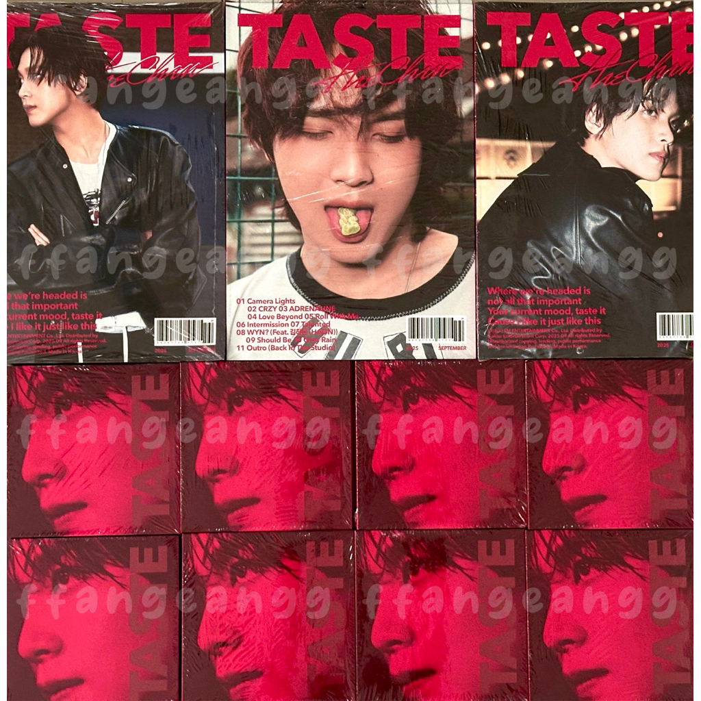 [พร้อมส่ง] อัลบั้ม HAECHAN [TASTE] 1st Full Album + POB
