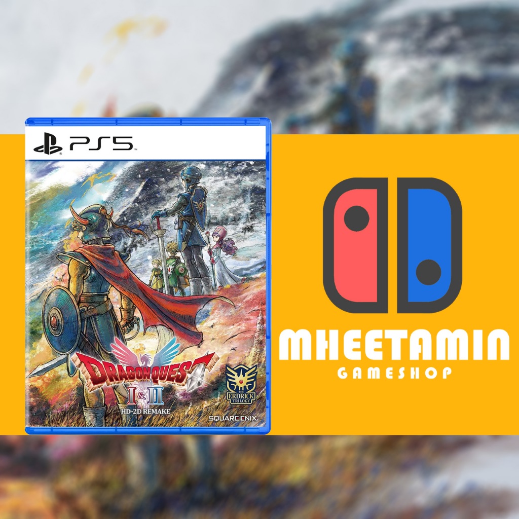 PS5 Dragon Quest 1 + 2 HD-2D Remake [Z3/ASIA] [มือ1]