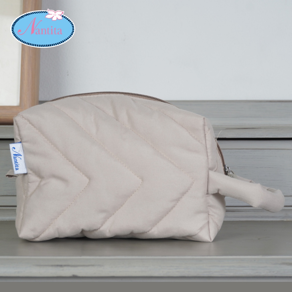 Nantita กระเป๋าเครื่องสำอางผ้านุ่มนิ่ม CM001 - รูปที่ 6