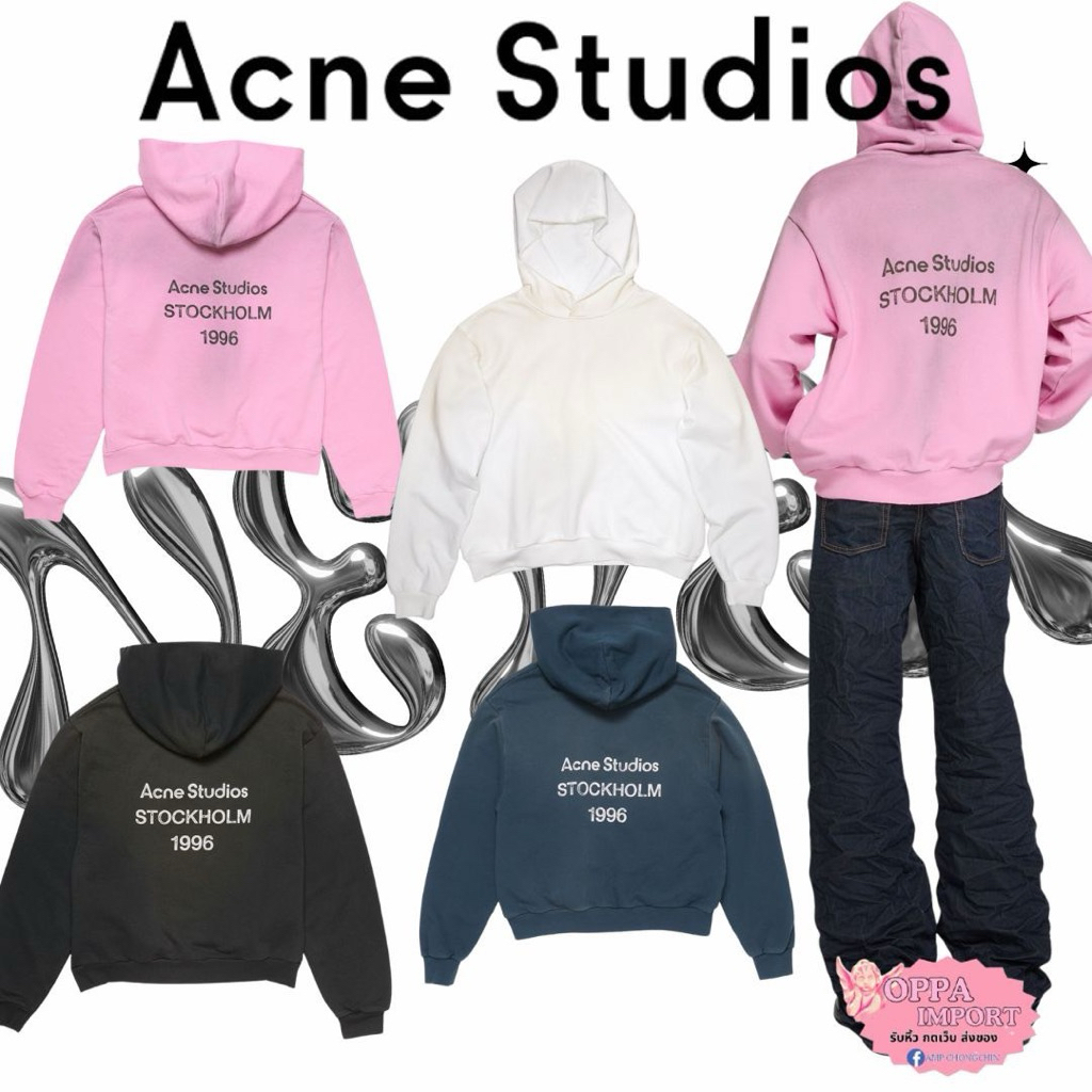 Acne studios Logo hoodie sweatshirt