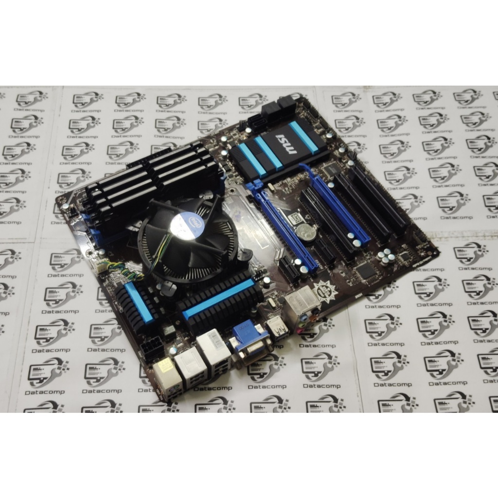 Mainboard MSI Z87-G43 ตัวเทพ 1150 + CPU I7 Gen 4 + Ram Geil 16 GB สภาพดีครับผม