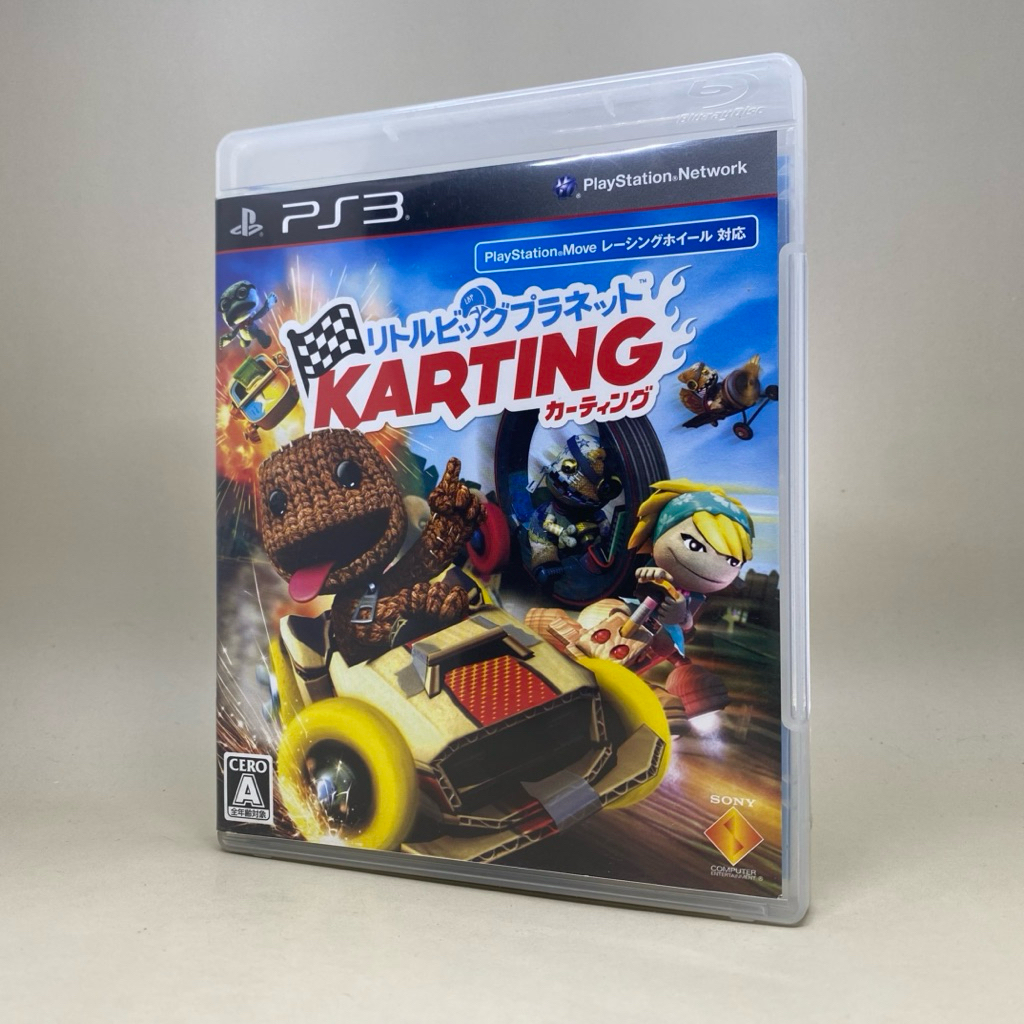 Little Big Planet Karting (PS3) | PlayStation 3 | Original BD Game | Zone 2 Japan | Japanese | ใช้งา