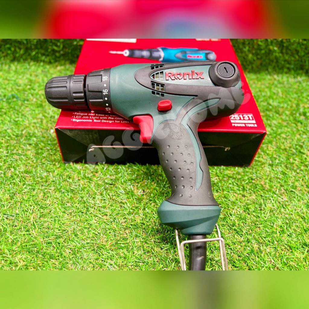 RONIX สว่านไฟฟ้า รุ่น 2513T 280W 220V 10MM. ELECTRIC SCREW DRIVER DRILL ปรับ2ระดับ สว่าน เจาะไม้/เหล
