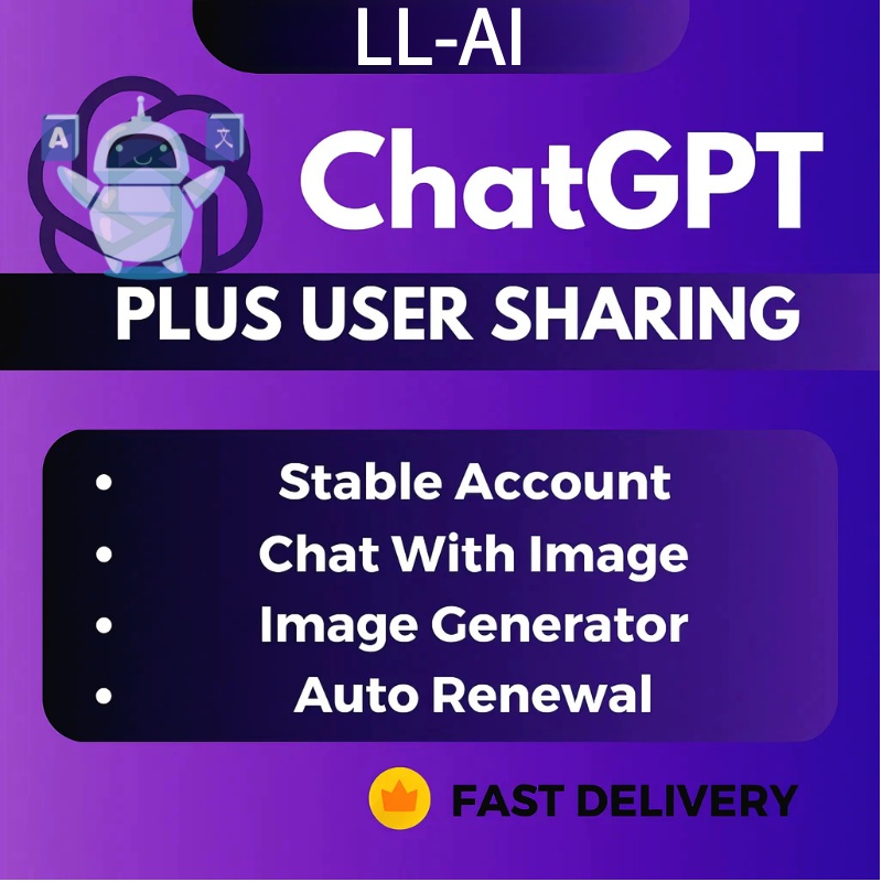 💡พร้อมส่ง นกฮูก บัญชี Chat Gbt Plus 5.o 1-3m