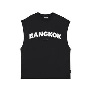 AstroStuffs BANGKOK SLEEVELESS TEE (BLACK/WHITE/BLUE)