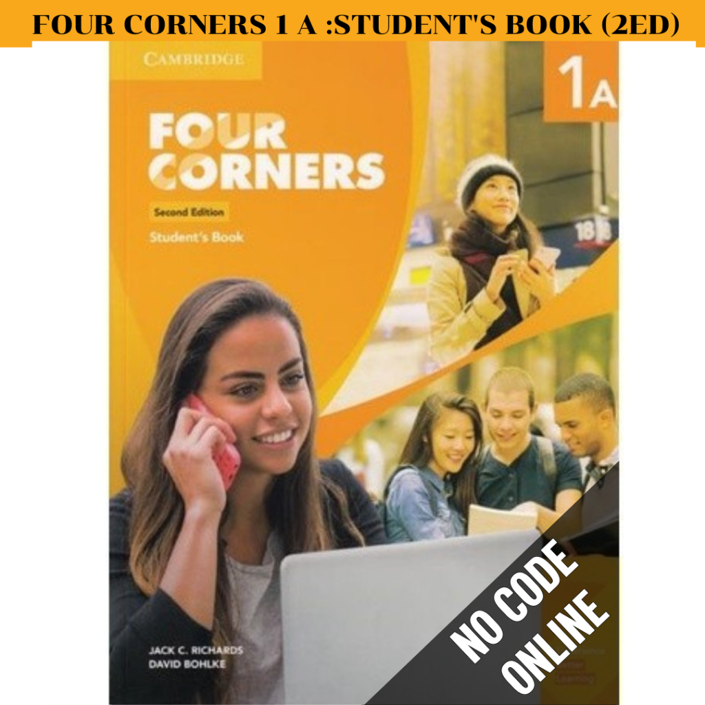 DKTODAY หนังสือแบบเรียน FOUR CORNERS 1 A :STUDENT'S BOOK (2ED)  **ไม่มีโค๊ดออนไลน์**