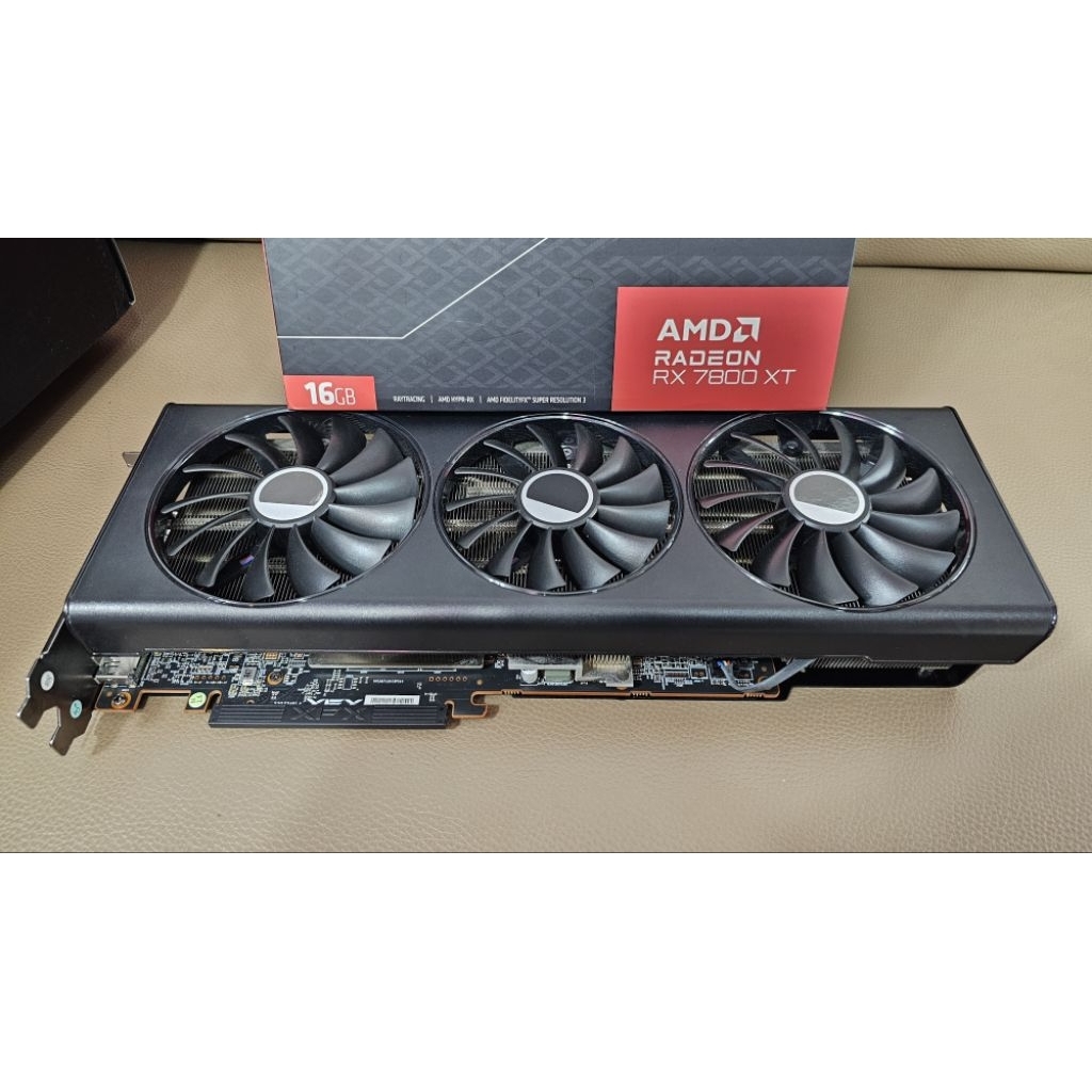 Rx7800xt 16gb 3พัดลม