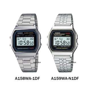 ของแท้ นาฬิกาข้อมือ Casio รุ่น A158WA / A158WEM / A159WA พร้อมกล่อง