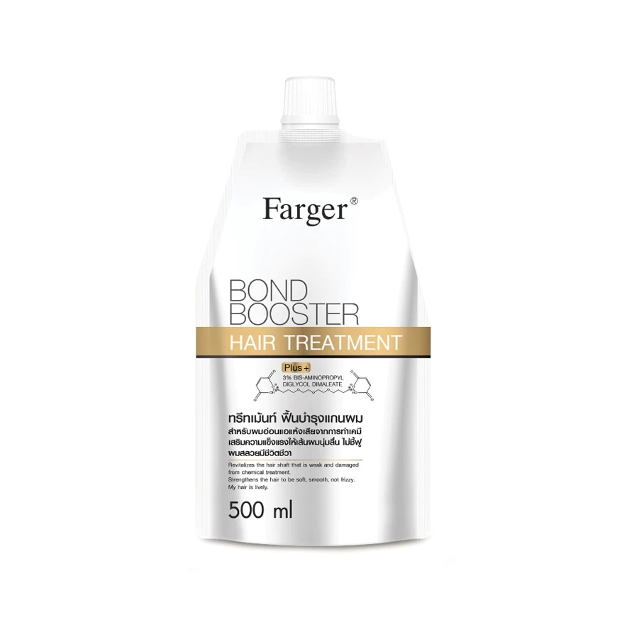 Farger ฟาร์เกอร์ บอนด์ บูสเตอร์ ทรีทเม้นท์ 500 มล. ยังไม่มีคะแนน ขายแล้ว 1 ชิ้น