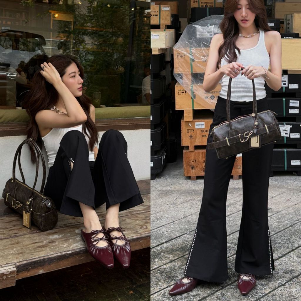 NEW! รุ่นTinTa รองเท้า Slip on ทรงหัวแหลม แมทช์สนุกทั้งเท่ห์และหวาน แถมพื้นนุ่มสบายสุดๆ - รูปที่ 2