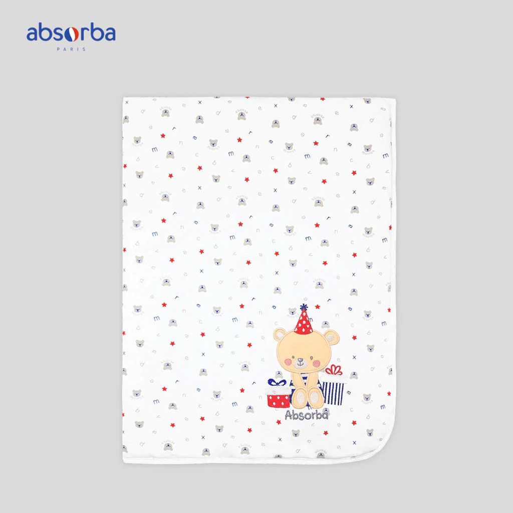 พร้อมส่ง ❗️ผ้าห่มนวมสำหรับเด็กแรกเกิด ถึง 2ปี Absorba 30*40 มือ1 แท้💯 ลายใหม่