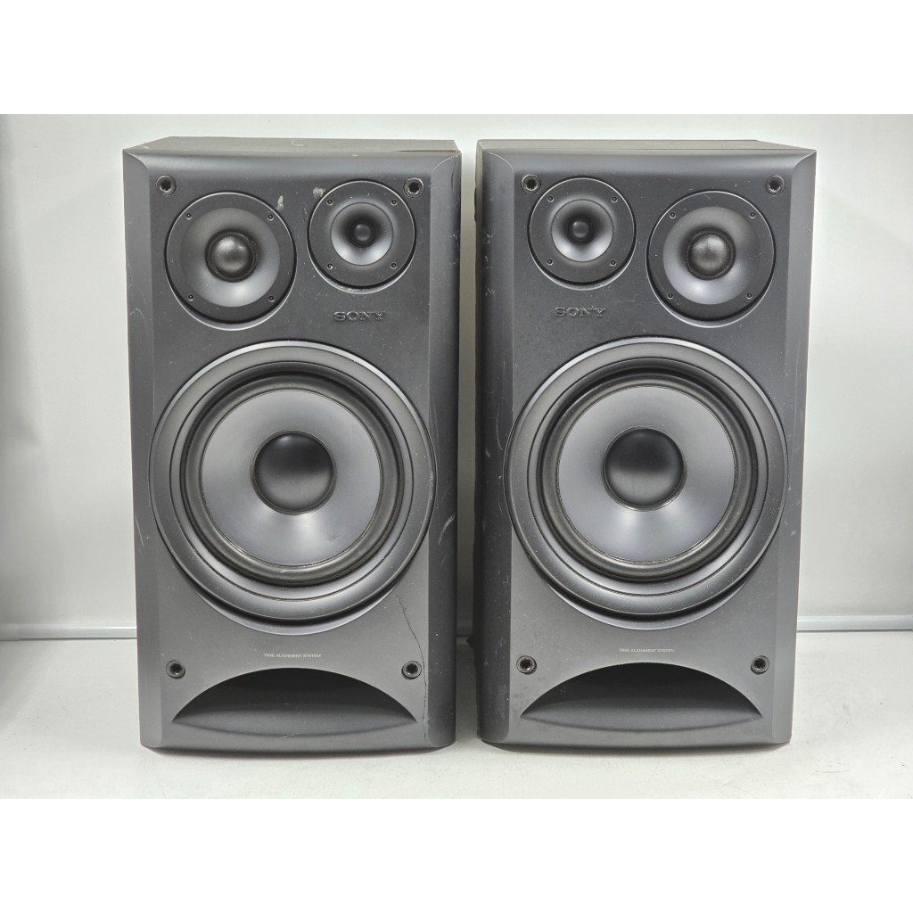 BG13 ลำโพงญี่ปุ่นมือสอง 1 คู่ (777-778) SONY SS-S700 140W 6 โอห์ม Woofer 5.5 นิ้ว Size ตู้ 22x24x40.