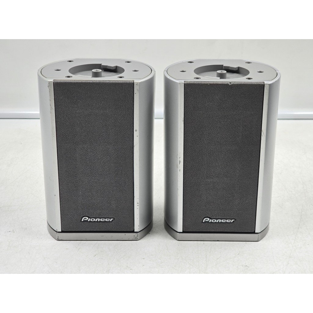 BG55 ลำโพงญี่ปุ่นมือสอง 1 คู่ (F L-L D20) PIONEER S-DV525 100W 6 โอห์ม Woofer 2x3.5 นิ้ว Size ตู้ 10