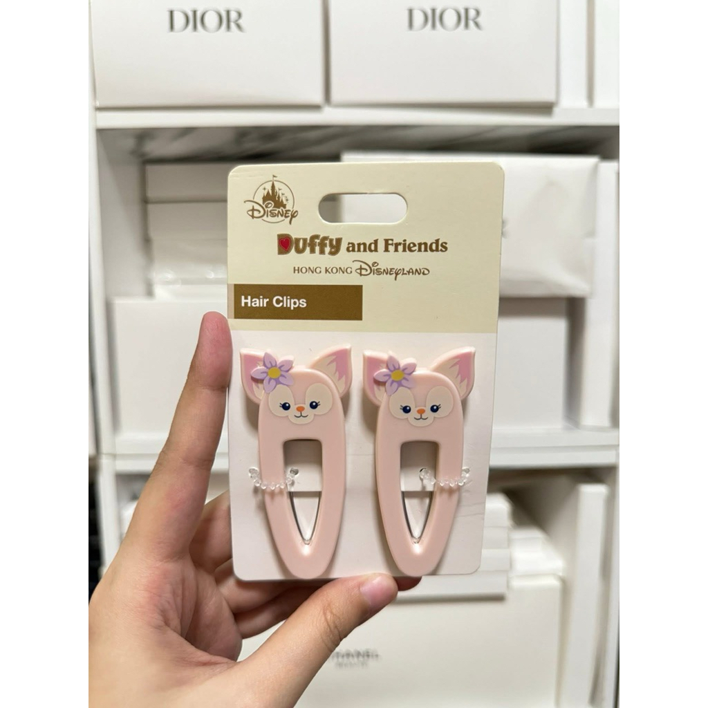(พร้อมส่ง/New/แท้💯) กิ๊บติดผมดิสนีย์ Disney Duffy and friends จาก Hongkong Disneyland
