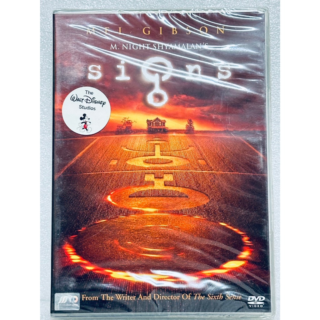 DVD : SIGNS (2002) สัญญาณสยองโลก " Mel Gibson, Joaquin Phoenix " A Film by M. Night Shyamalan