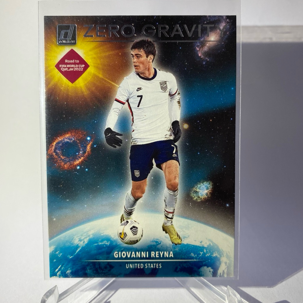 การ์ดนักฟุตบอล GIOVANNI REYNA, UNITED STATE, ZERO GRAVITY, PANINI DONRUSS 2021-22