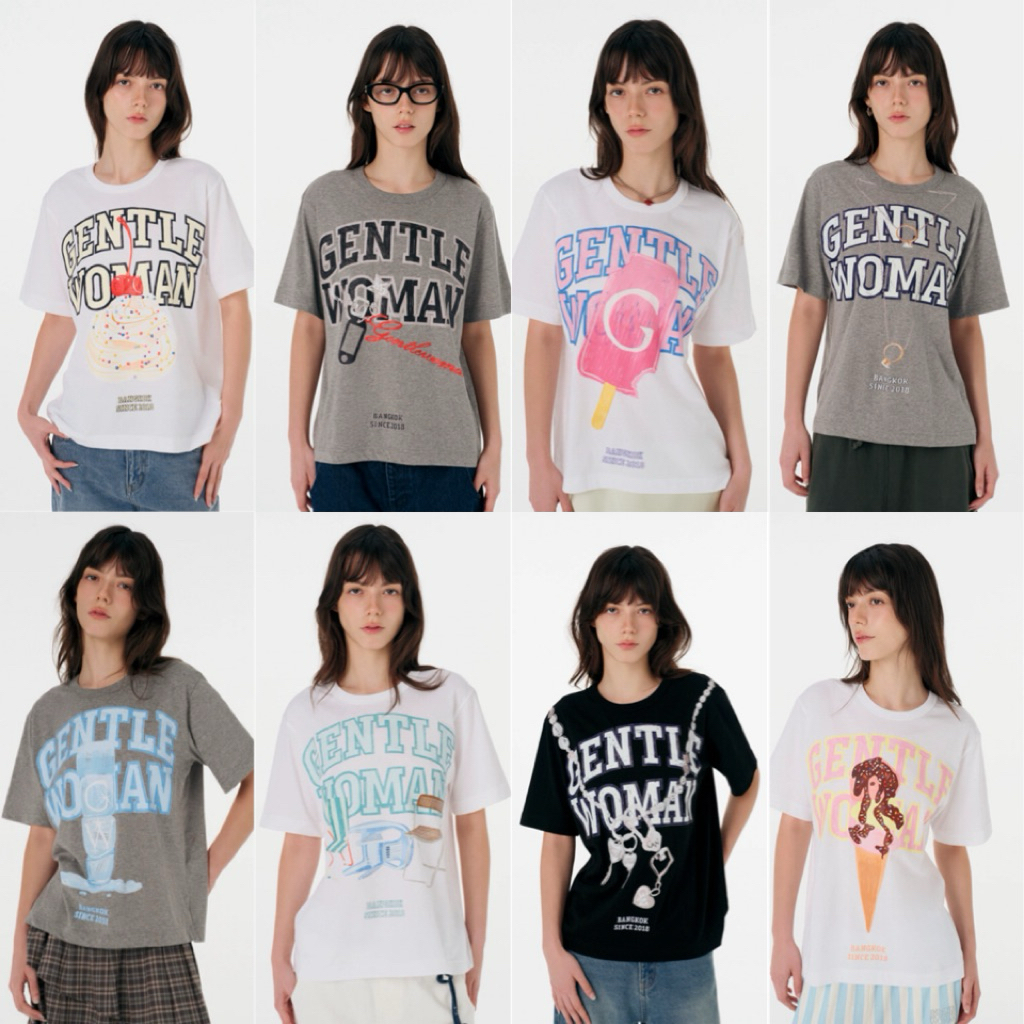 ✨❤️Dairy Artifact Gentleman❤️✨💯เสื้อยืดคอลใหม่ GW