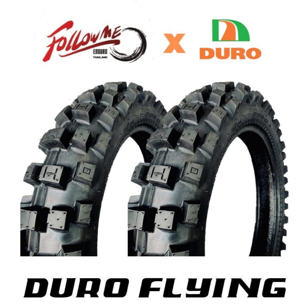 ยางนอกรถมอไซค์ดูโร่ (DURO) DM1326 DM1327 DM1155 DM1154  วิบาก FLYING ขอบ18และขอบ21 ราคาต่อ 1 เส้น