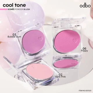 Odbo Iconic Powder Blush [ OD1325]โอดีบีโอ ไอโคนิค พาวเดอร์ บลัช ขนาด 4.2g.