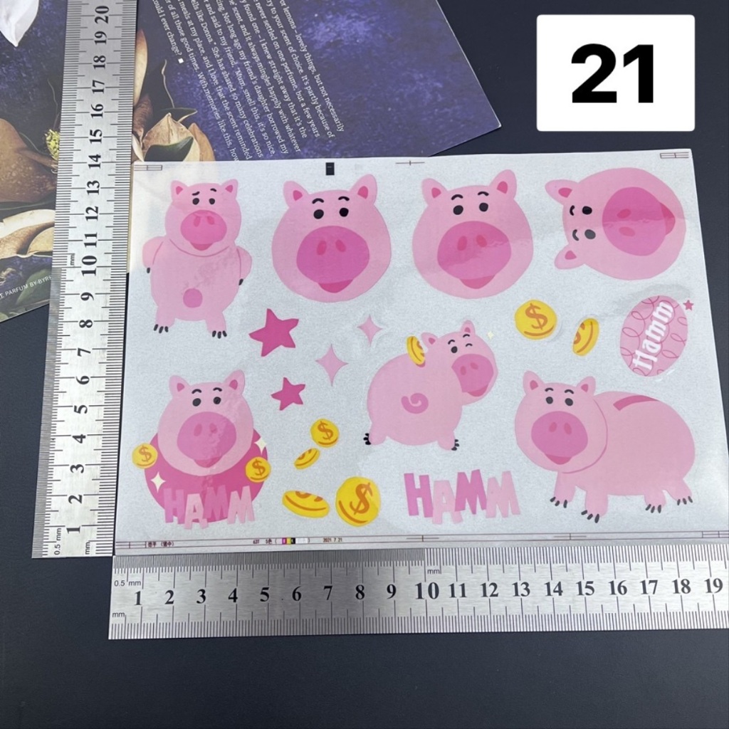 Big Sticker !! สติ๊กเกอร์ติดตกแต่งสิ่งของต่างๆ โน๊ตบุค รูปที่ 5