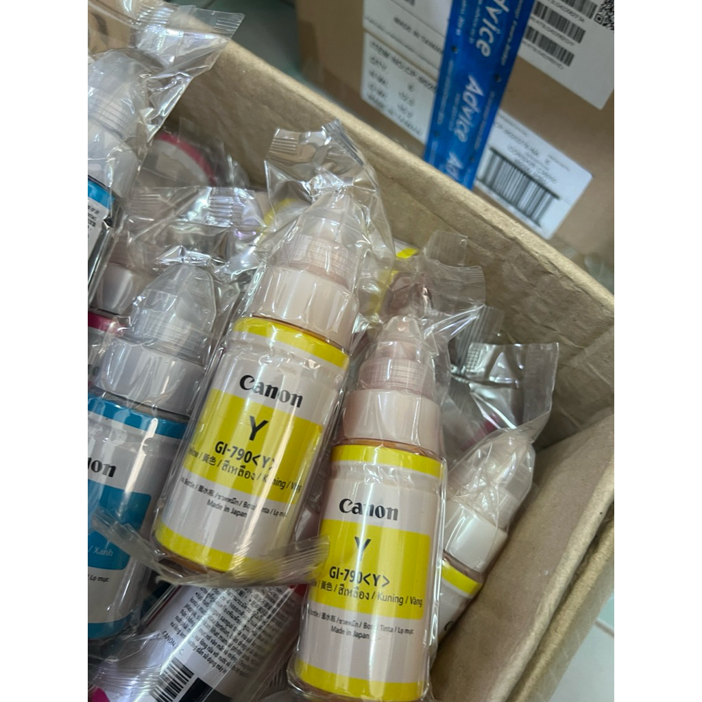 หมึกแท้ canon g2010 ตะกูG มือสินค้าจากการแยก ของแท้แน่นอน (เฉพาะดำหมด) สีอื่นมี